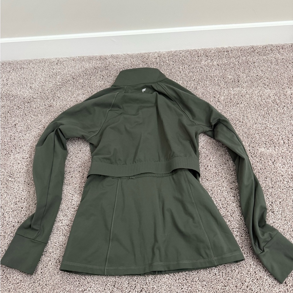 Fabletics Athletic Zip-Up, Size M - image 2